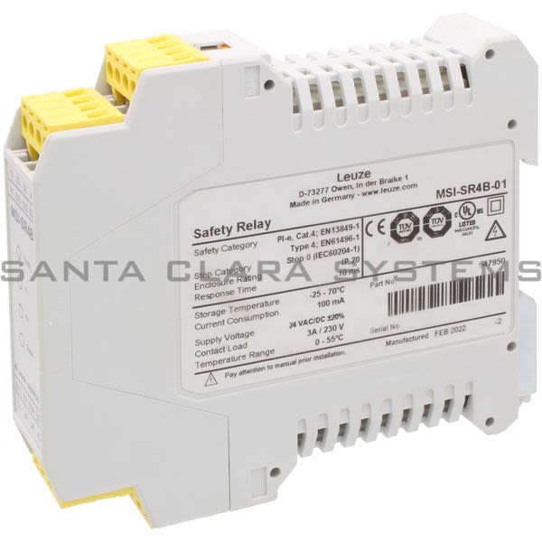 Leuze MSI-SR4B-01 Safety Relay Product Image