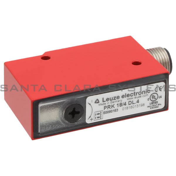 Leuze PRK18-4DL.4 Polarized Retro-Reflective Photoelectric Sensor Product Image