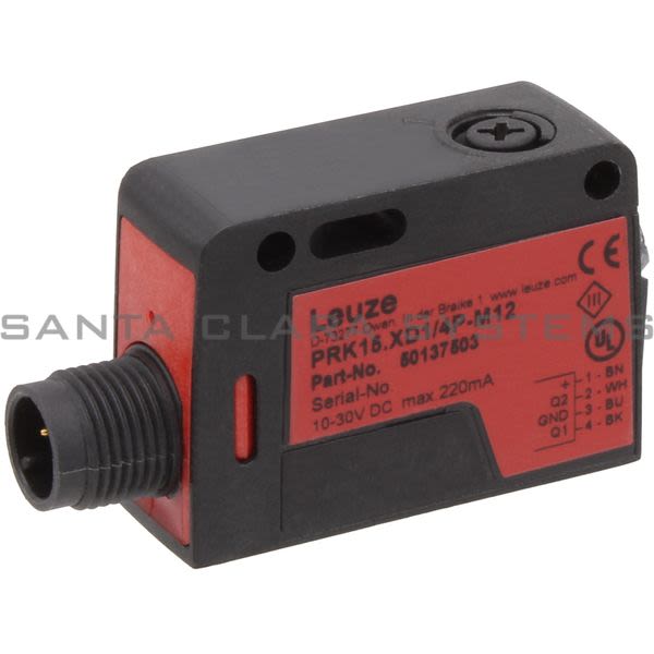 Leuze PRK15.XD1-4P-M12 Polarized Retro-Reflective Photoelectric Sensor Product Image