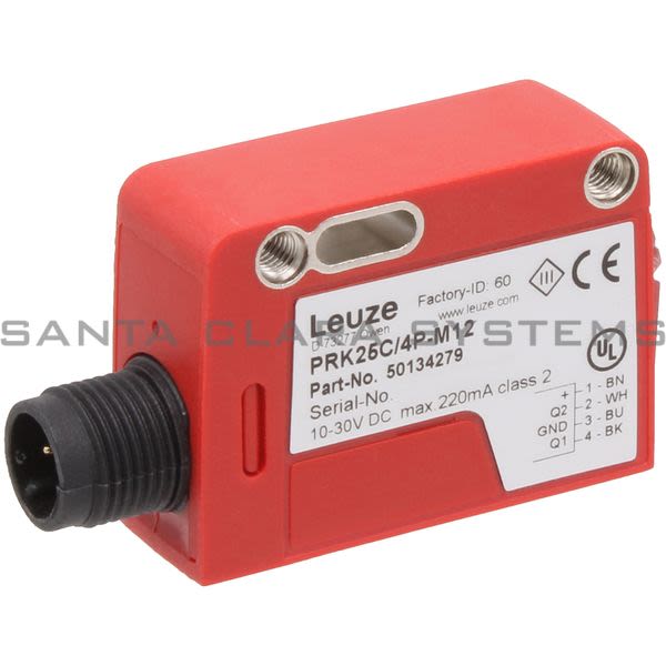 Leuze PRK25C-4P-M12 Polarized Retro-Reflective Photoelectric Sensor Product Image