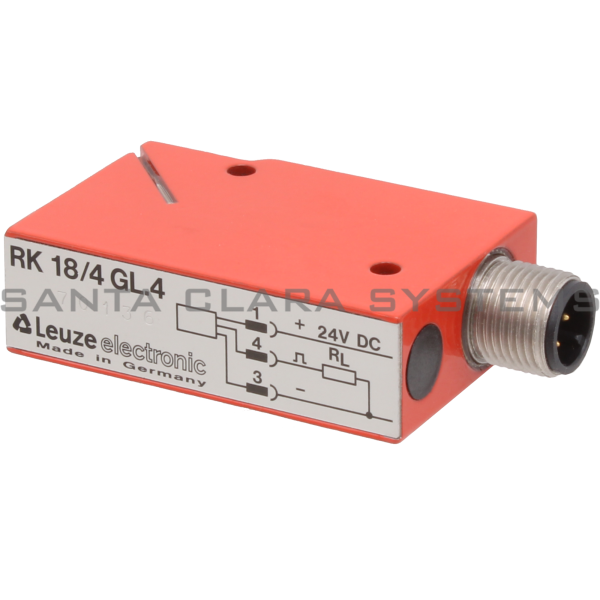 Leuze RK18-4GL.4 Polarized Retro-Reflective Photoelectric Sensor Product Image