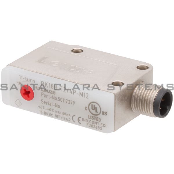 Leuze RK18B.T2-4P-M12 Unpolarized Retro-Reflective Photoelectric Sensor Product Image