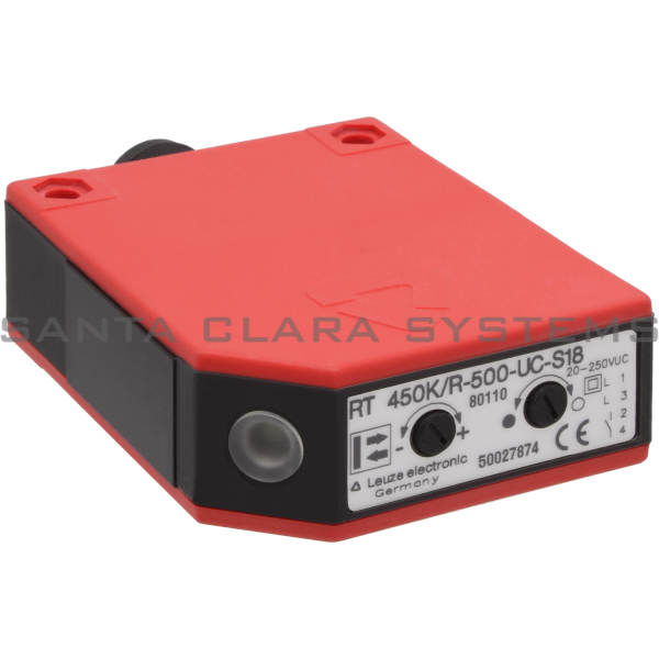 Leuze RT 450K/R-500-UC-S18  Photoelectric Sensor Product Image