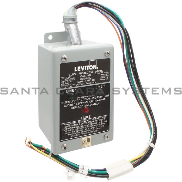 Leviton 32120-001 Surge Panel Product Image