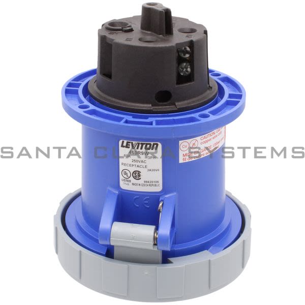 Leviton 460R9W Pin and Sleeve Receptacle Product Image