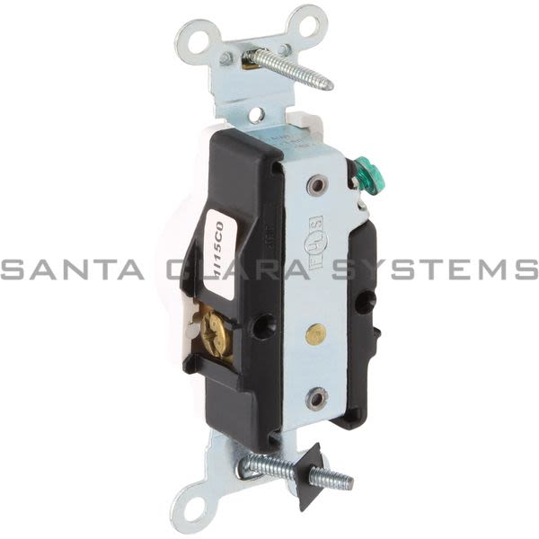 Leviton 5261-W Single Receptacle Outlet Product Image