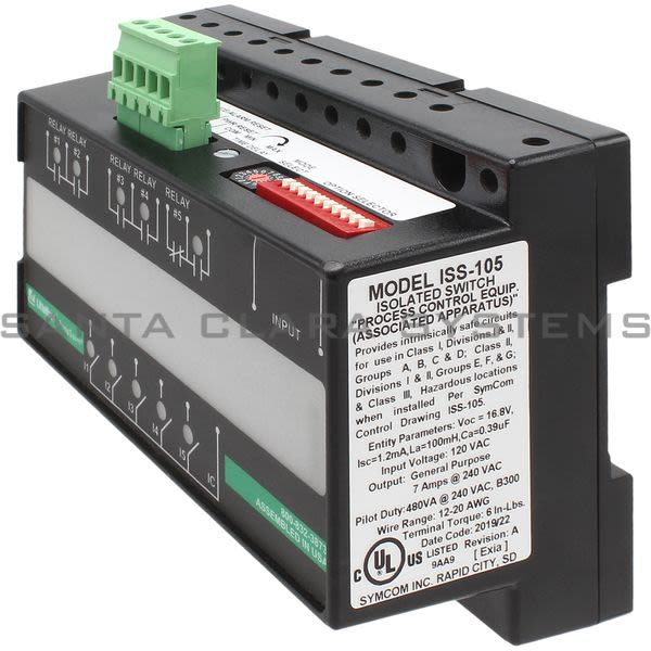 Littelfuse ISS-105 Protection Relays, Five-Channel Intrinsically Safe Relay And Pump Controller Product Image