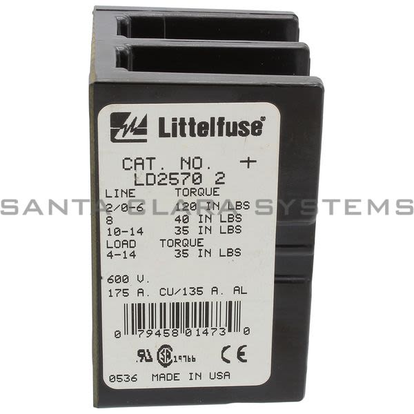 Littelfuse LD2570-2 Distribution Block Power 175amp 2Pole Product Image