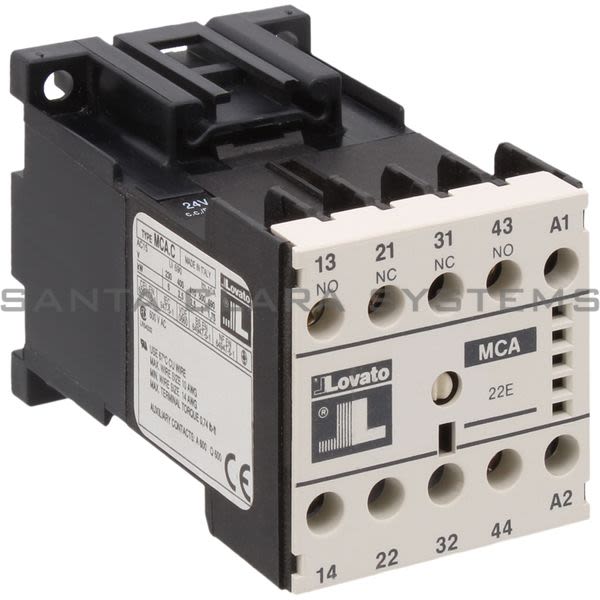 Lovato MCA.C-22E-24DC Contactor Product Image