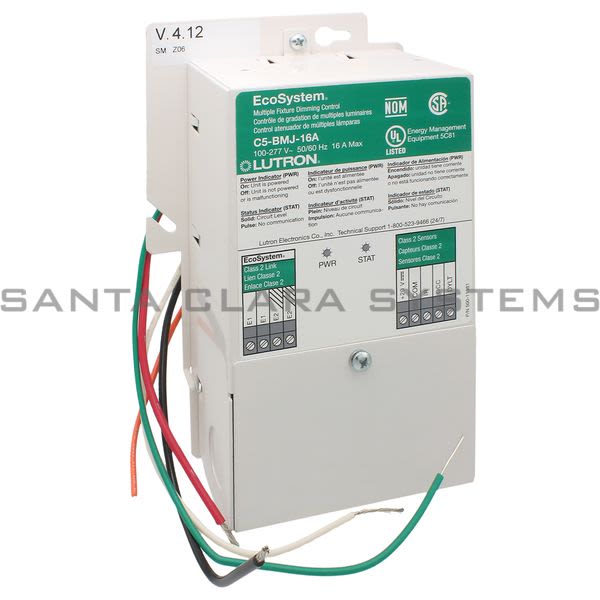 Lutron C5-BMJ-16A Dimming Power Module Product Image