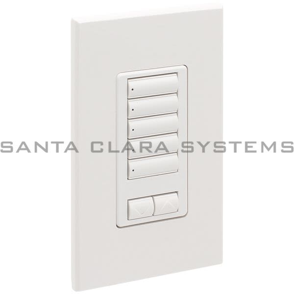 Lutron QSWS2-5BRLI-WH Wired Keypad Product Image