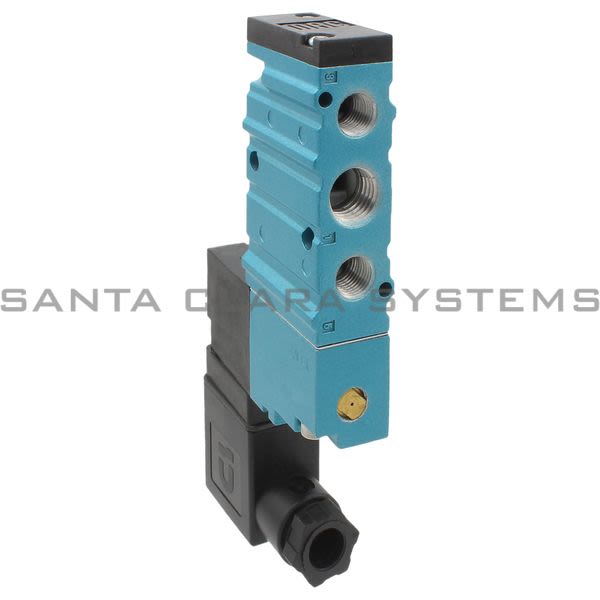 Mac Valves 411A-B0A-DM-DDAJ-1JB Single Solenoid Piloted Valve Product Image