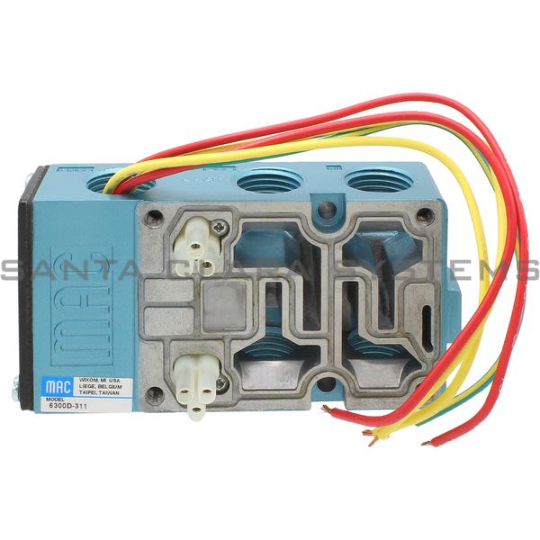 Mac Valves 6300D-311 Solenoid Valve Sub-Base Product Image