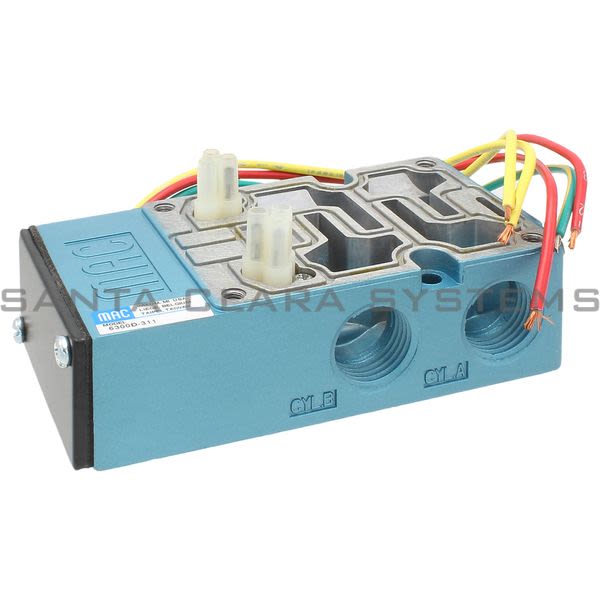 Mac Valves 6300D-311 Solenoid Valve Sub-Base Product Image