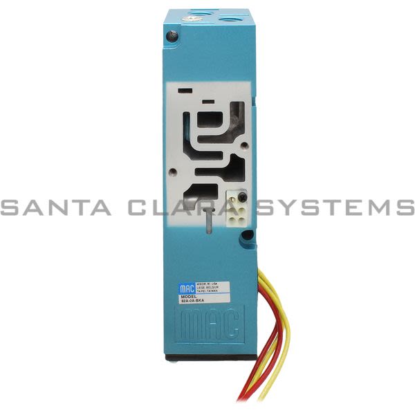Mac Valves 82A-0A-BKA  Manifold Base Product Image