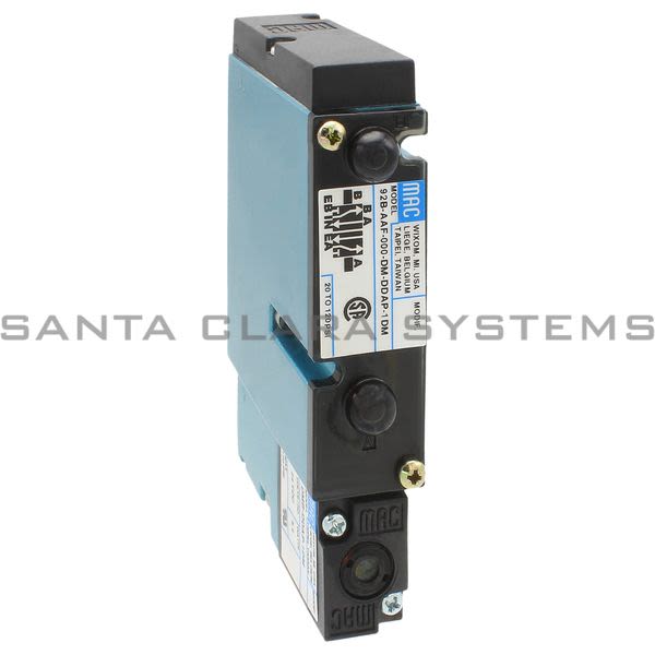 Mac Valves 92B-AAF-000-DM-DDAP-1DM Solenoid Valve Product Image