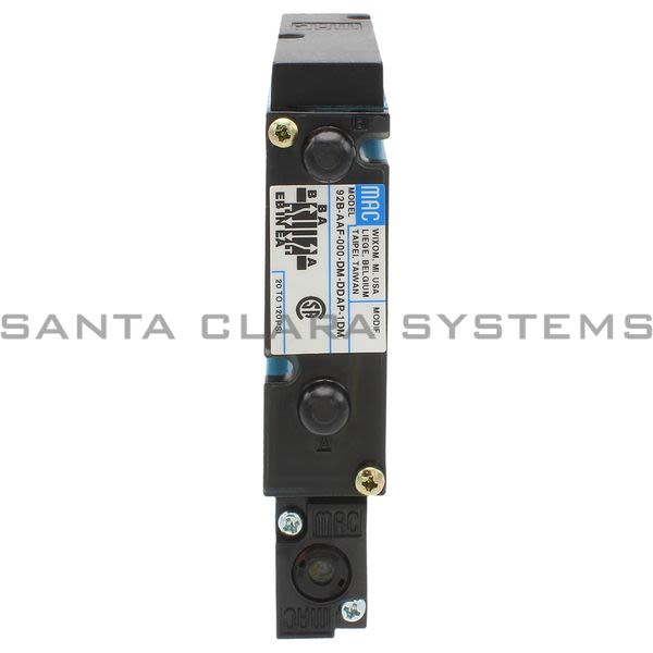 Mac Valves 92B-AAF-000-DM-DDAP-1DM Solenoid Valve Product Image