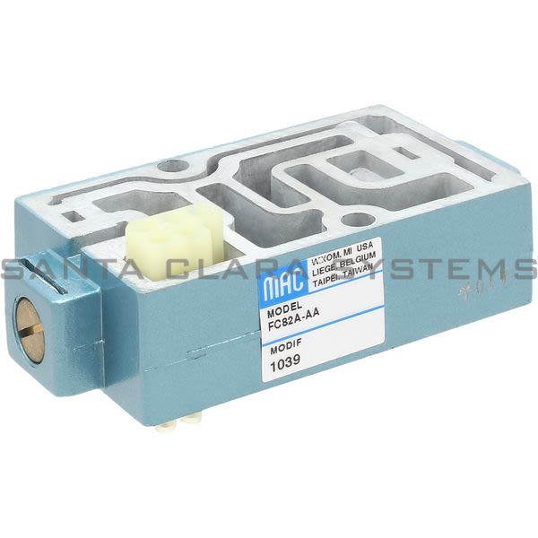 Mac Valves FC82A-AA Flow Control Module Product Image