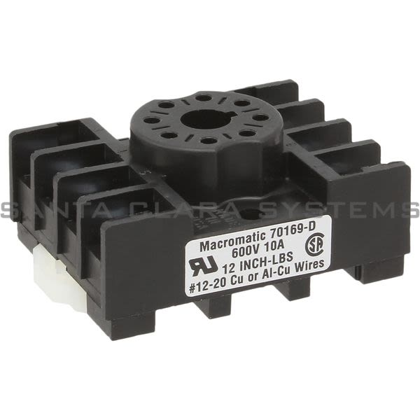 Macromatic 70169-D  Relay Socket Product Image