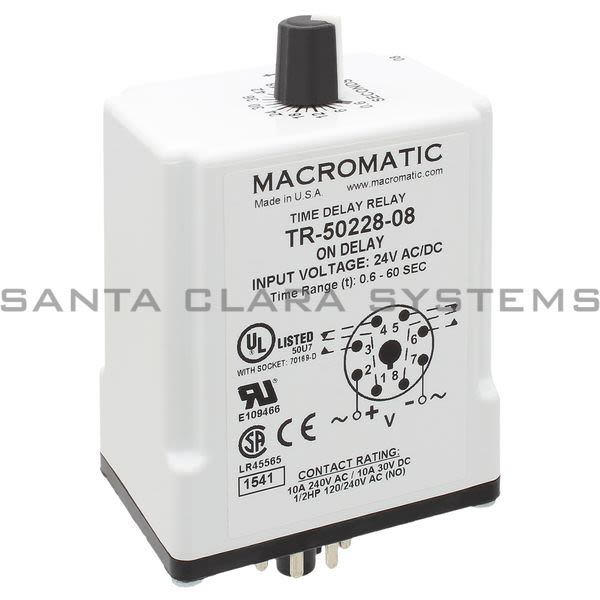 Macromatic TR-50228-08 Time-Delay Relay Product Image