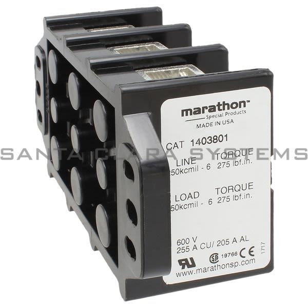 Marathon 1403801 Terminal Block Product Image