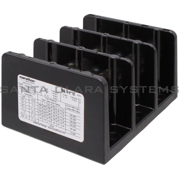 Marathon 1433555 Power Block Line Side 2/0-6 Load Side 4-14 Product Image