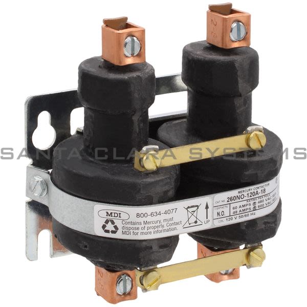 MDI 260NO-120A-18 Mercury Relay Product Image