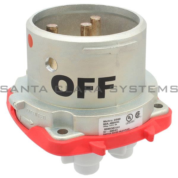 Meltric 37-68043 DS60 Inlet Product Image