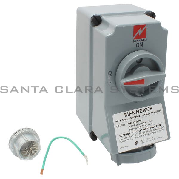 Mennekes ME420MI9 LockOUT-LET Receptacle Product Image