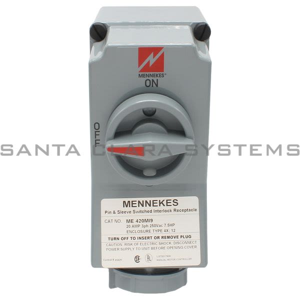 Mennekes ME420MI9 LockOUT-LET Receptacle Product Image
