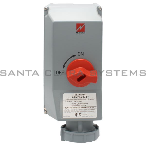 Mennekes ME460MI5 LockOUT-LET Receptacle Product Image