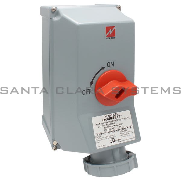 Mennekes ME460MI7 Pin and Sleeve Interlock Product Image