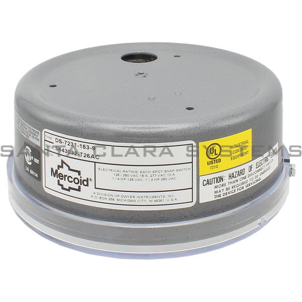 Mercoid DS-7231-153-9 Pressure Control Product Image