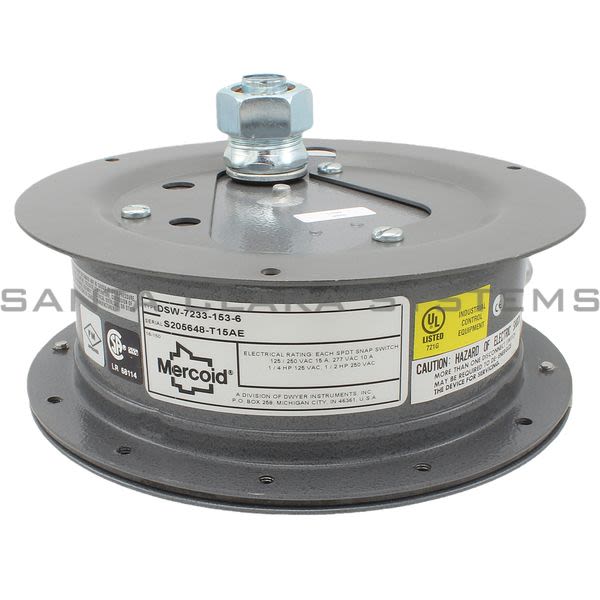 Mercoid DSW-7233-153-6  PRESSURE SW Product Image