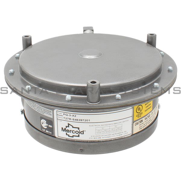 Mercoid PQ-3-X2  Pressure Switch Product Image