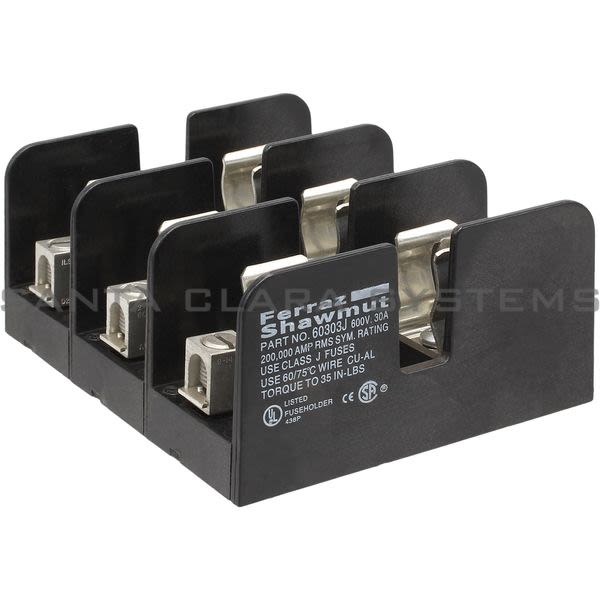 Mersen 60303J  Ferraz Shawmut Fuse Block Assembly 30A 600V Product Image