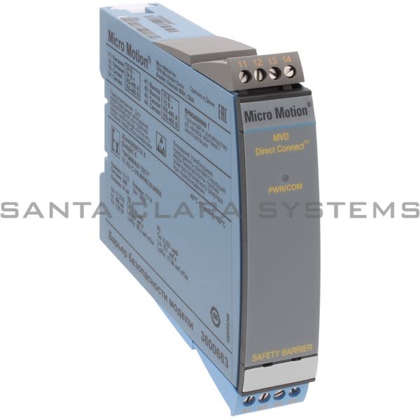 Micro Motion 3600663 Direct Connect Safety Barrier. Product Image