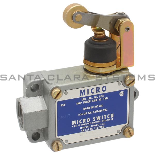 Microswitch DTF2-2RN2-RH Limit Switch | Honeywell Product Image