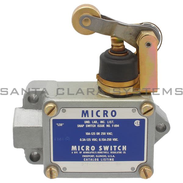 Microswitch DTF2-2RN2-RH Limit Switch | Honeywell Product Image