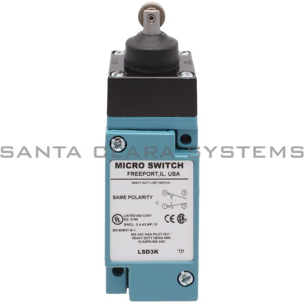 Microswitch LSD3K Limit Switch | Honeywell Product Image