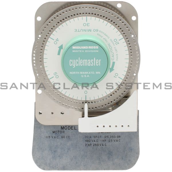 Midland Ross 620-8086 Midtex CycleMaster Timer Assembly Product Image