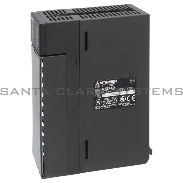 Mitsubishi A1SX40 Input Unit | MELSEC Product Image