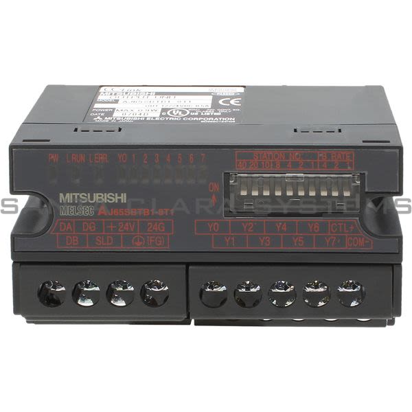 Mitsubishi AJ65SBTB1-8T1 Discrete Input Output Wire 8 Transistor Sink Out Low Leakage Product Image