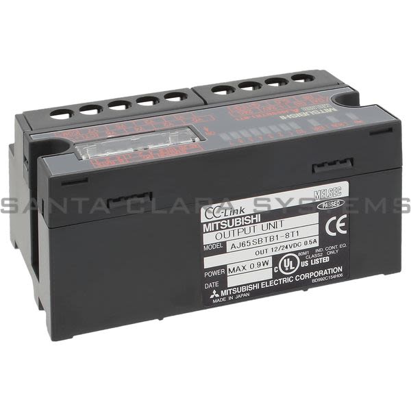 Mitsubishi AJ65SBTB1-8T1 Discrete Input Output Wire 8 Transistor Sink Out Low Leakage Product Image