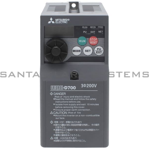 Mitsubishi FR-D720-0.2K Drive Product Image