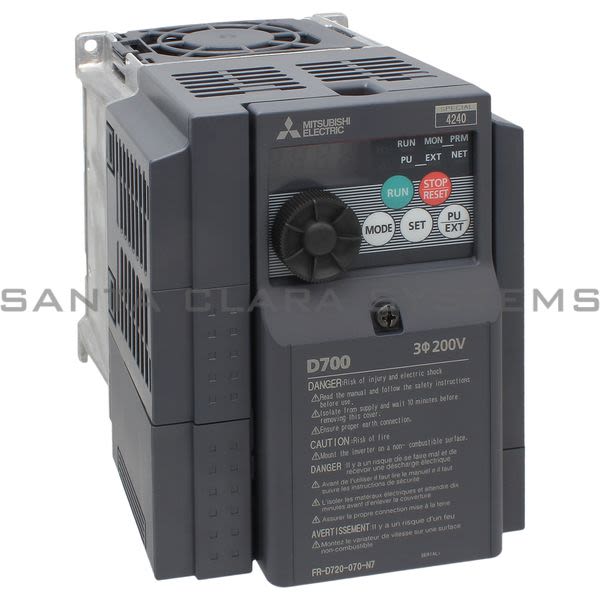 Mitsubishi FR-D720-070-N7 Variable Frequency Drive Inverter Product Image