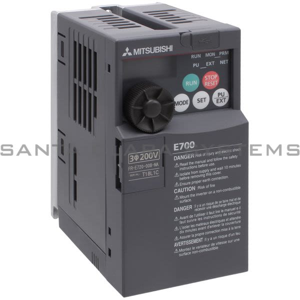 Mitsubishi FR-E720-008-NA DRIVE INVERTER Product Image