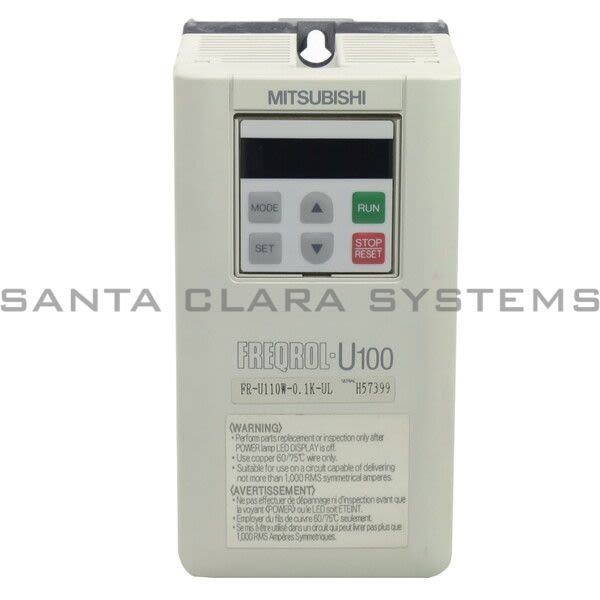Mitsubishi FR-U110W-0.1K-UL Inverter Product Image