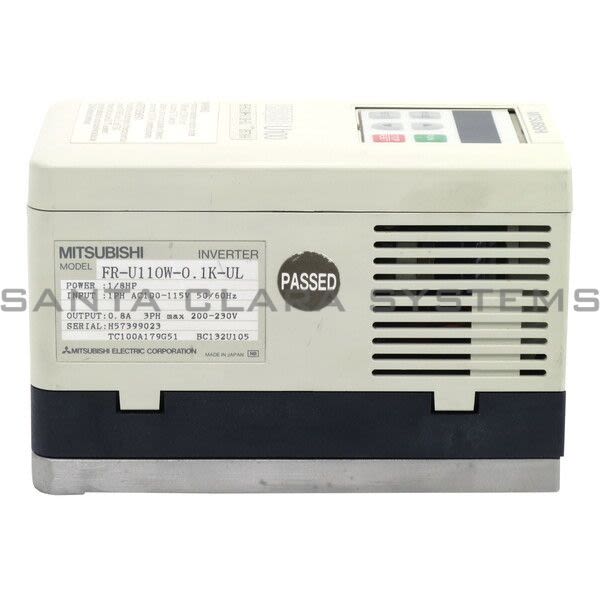 Mitsubishi FR-U110W-0.1K-UL Inverter Product Image