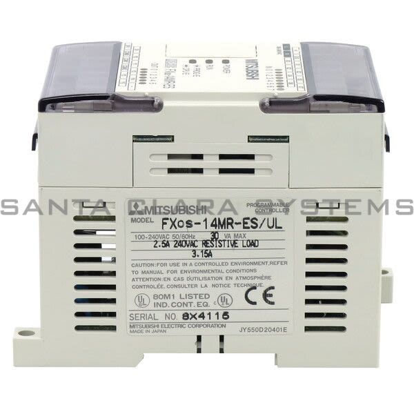 Mitsubishi FX0S-14MR-ES-UL Programmable Control Product Image